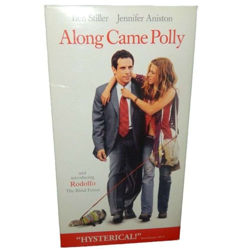 ALONG CAME POLLY Jennifer Aniston Ben Stiller vintage VHS in original case
